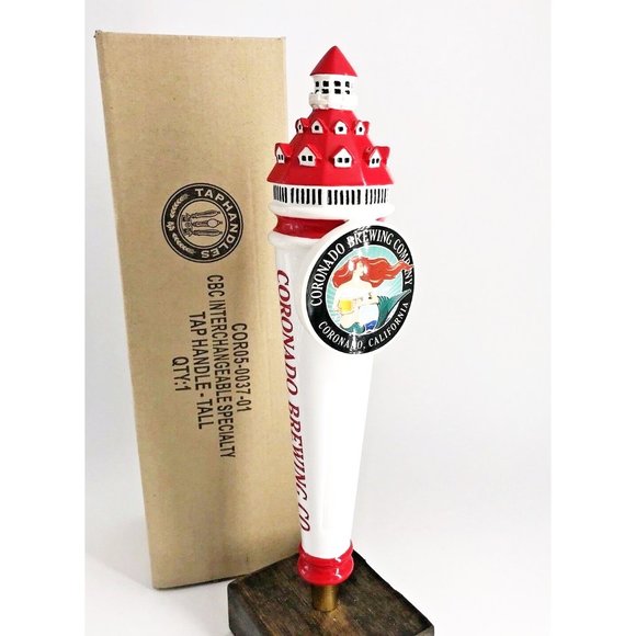 Coronado Brewing Co. Mermaid Lighthouse Beer Tap - Picture 7 of 7